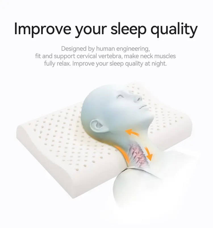 Kids Latex Ergonomic Pillow