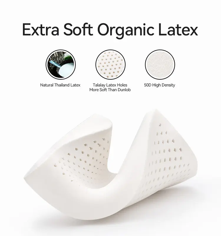 Kids Latex Ergonomic Pillow